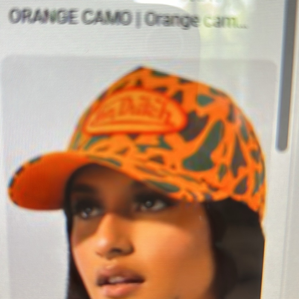 Von Dutch camel orange green truck hat hard to find J311